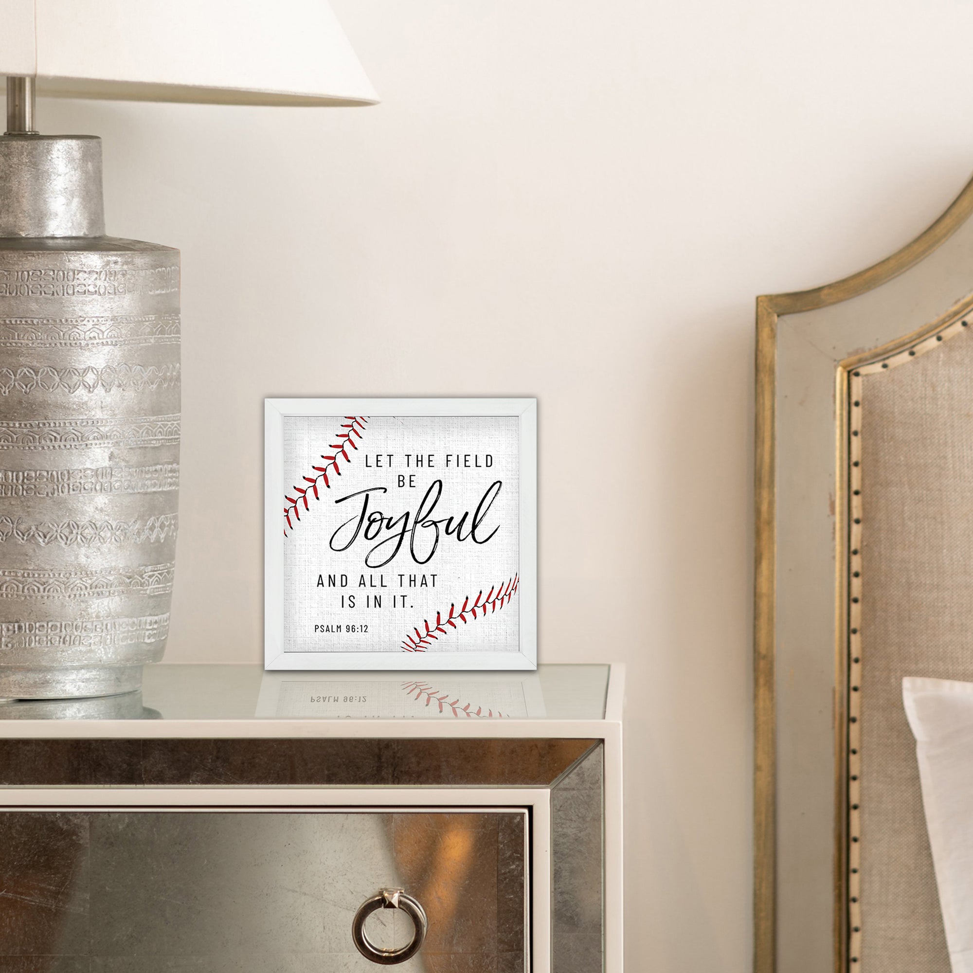 Rustic Wooden Baseball Framed Shadow Box Shelf Decor for sports enthusiasts and home decor lovers.