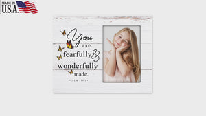 Fearfully & Wonderfully Made Wooden Picture Frame