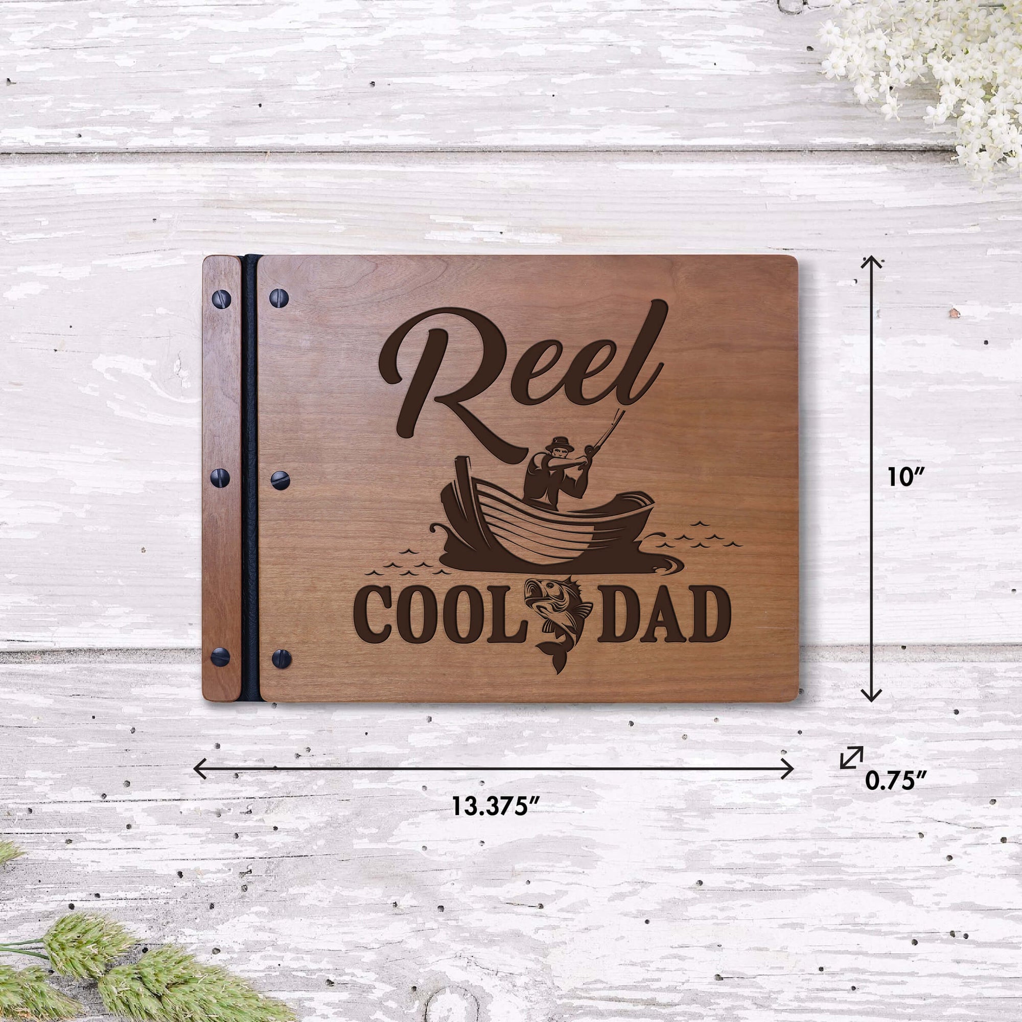 Beautiful Wooden Guestbook to Honor Your Loved One's Memory