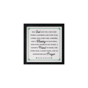 St. Patrick’s Day Wooden Framed Shadow Box