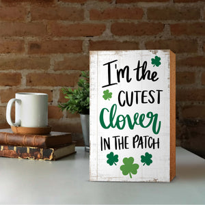 Happy St. Patrick’s Day Wooden Tabletop Signs