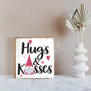 Happy Valentines Day Wooden Tabletop Signs