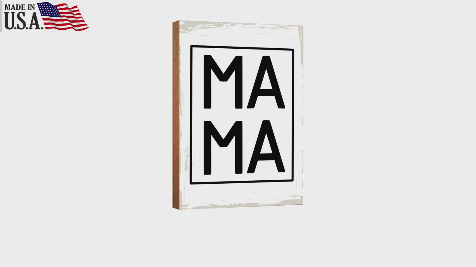 Wooden Shelf and Tabletop Home Decor Gift for Mother’s Day