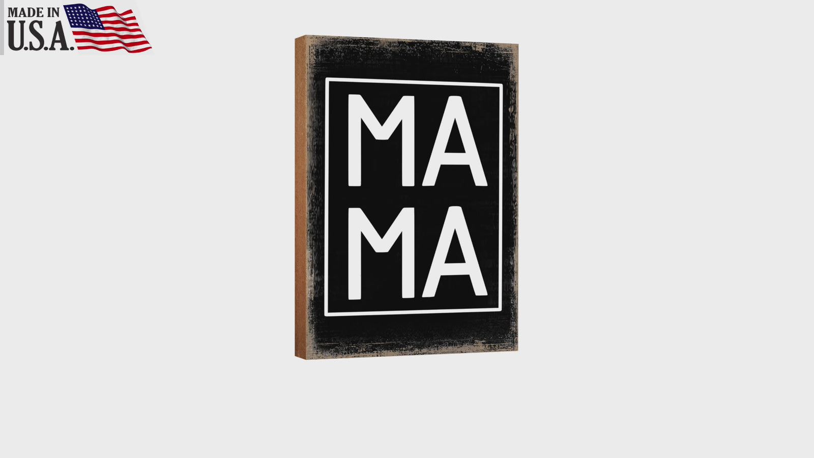 Wooden Shelf and Tabletop Home Decor Gift for Mother’s Day