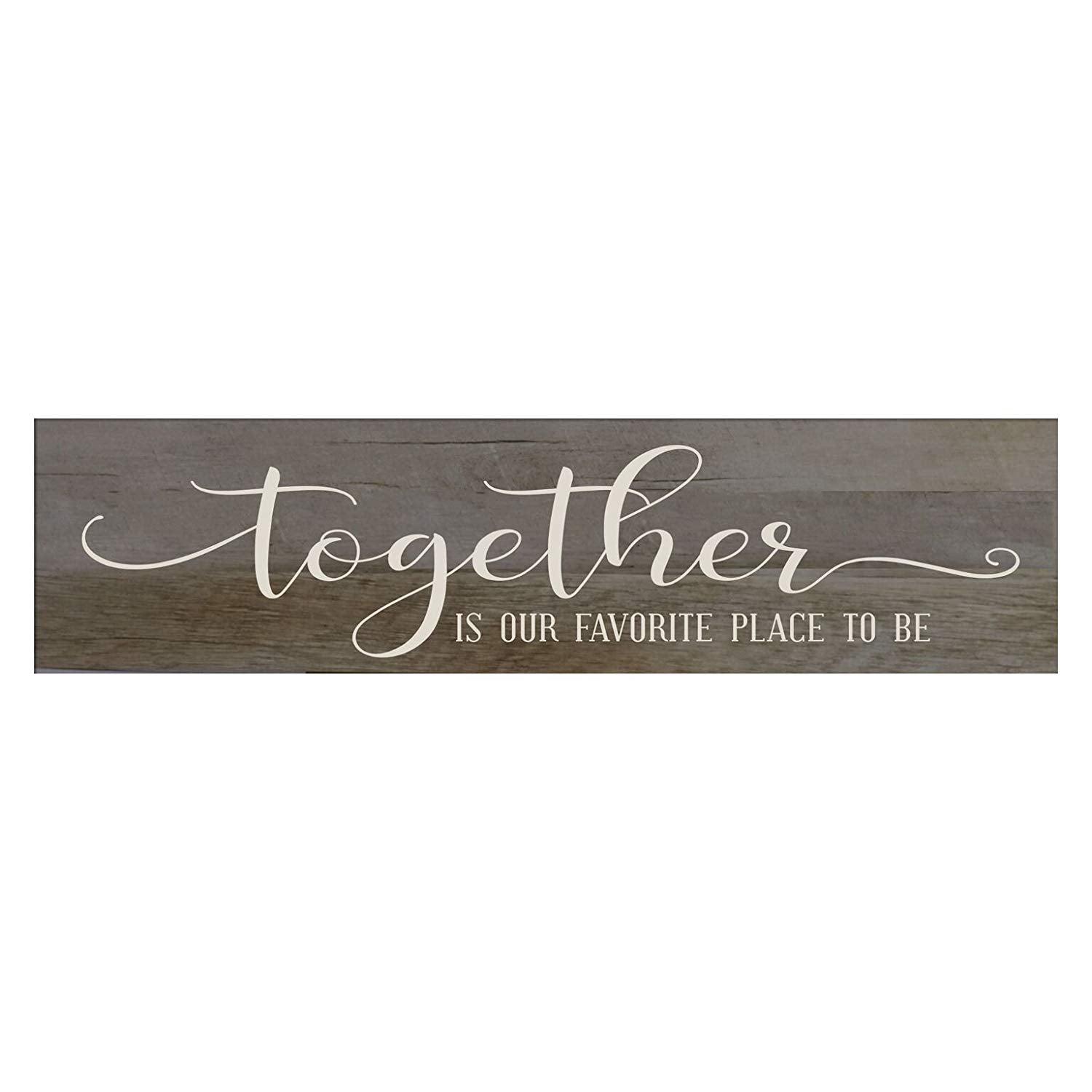 Together is Our Favorite Wall Sign Art