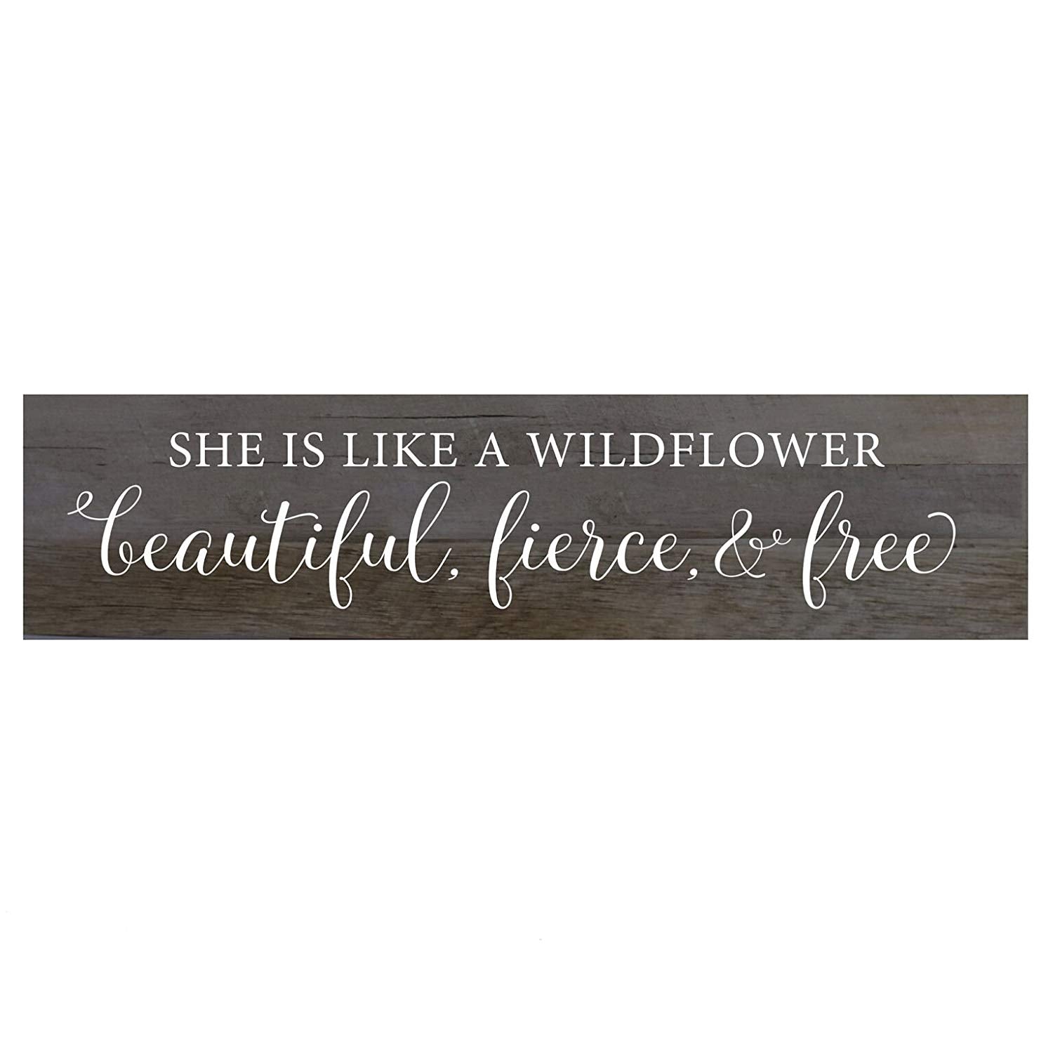 She Is Like A Wild Flower Decor Sign