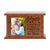 memorial cremation urn box hold 4x5 photo for human ashes