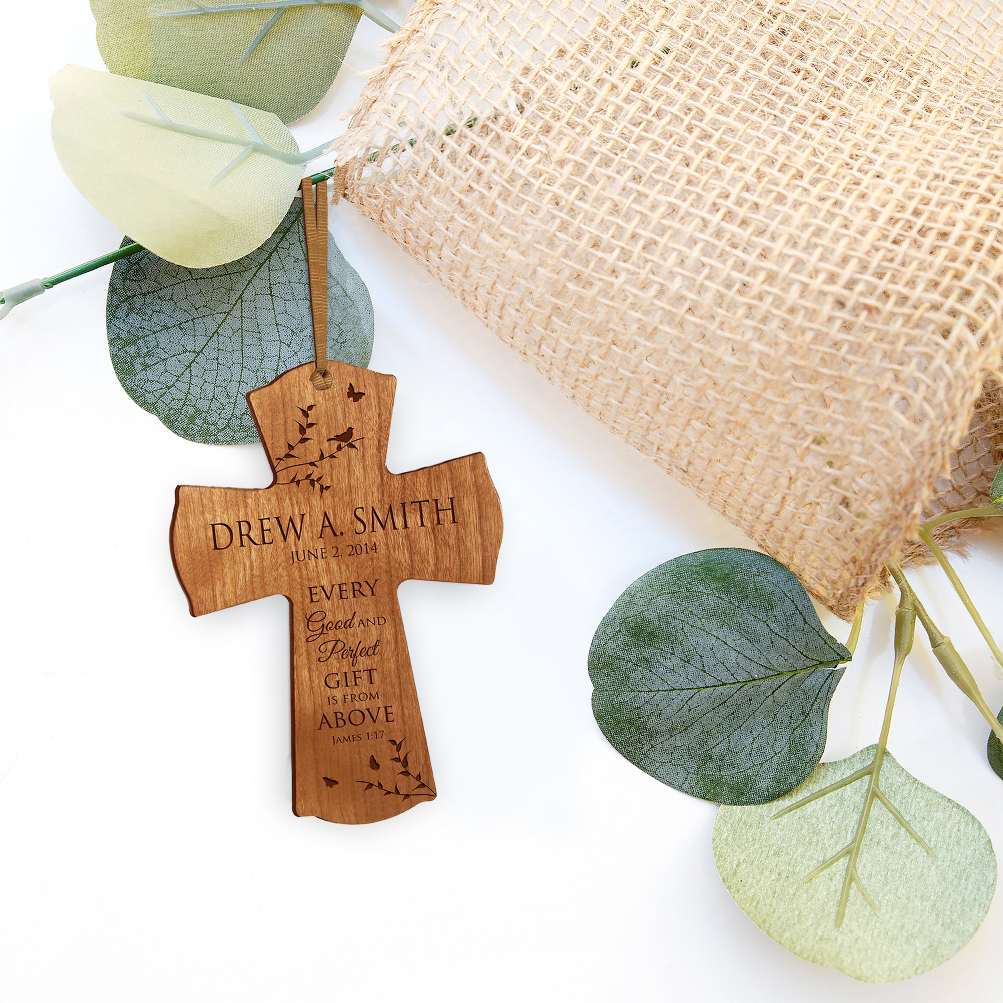Personalized 1st Holy Communion Wall Cross - Gift From The Lord