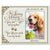 8x10 Ivory Pet Memorial Picture Frame with the phrase "Gone But Not Forgottren"