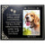 8x10 Black Pet Memorial Picture Frame with the phrase "Our Hearts Still Ache in Sadness"
