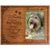 8x10 Cherry Pet Memorial Picture Frame with the phrase "In Memory of You My Faithful Friend"