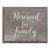 Reserved For Family Wooden Decorative Wedding Party