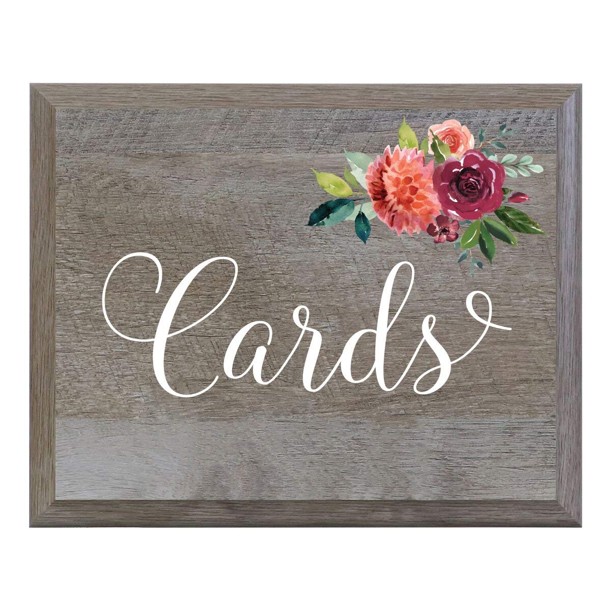 Wedding Wooden Party wall sign (8x10)