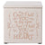 human urn ashes memorial funeral adult child Ivory