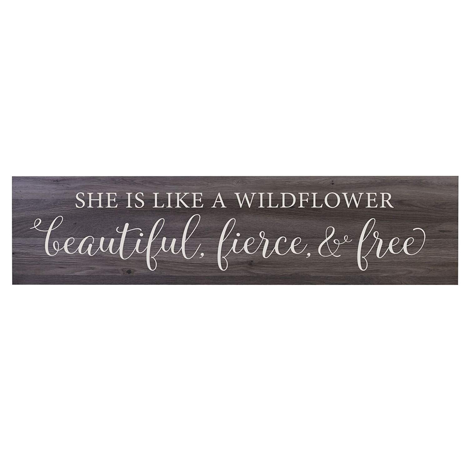 She Is Like A Wild Flower Decor Sign