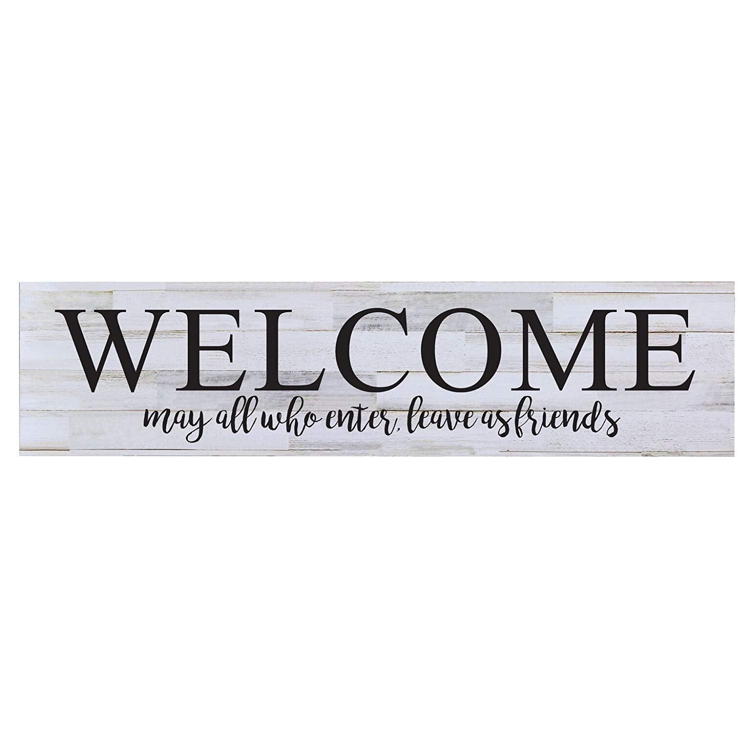 Welcome May All who Enter wall art Sign