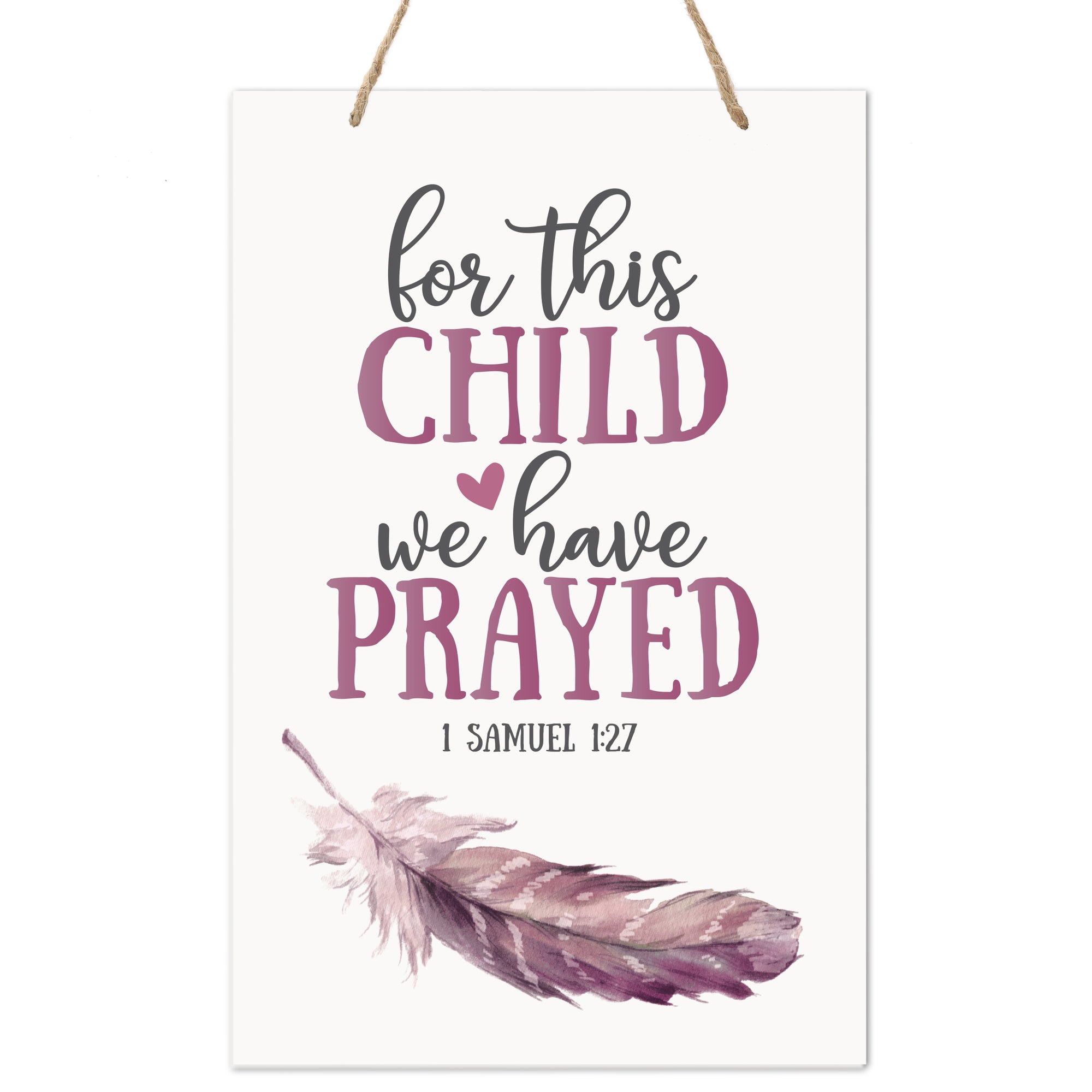 Wall Decor For Nursery Girls Bedroom Rope Hanging Wall Art Decoration