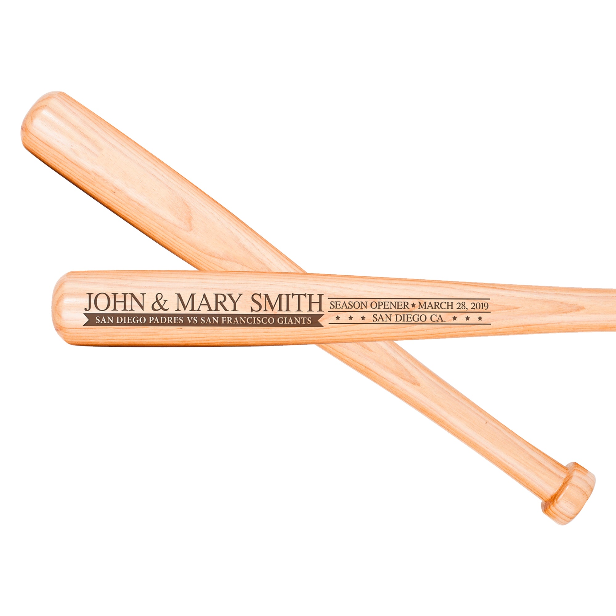 Personalized Engraved Baseball bat with Your Favorite Team Name birthday gift for Son