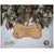 Pet Memorial Wooden Bone Ornament - I'll Hold You In My Heart