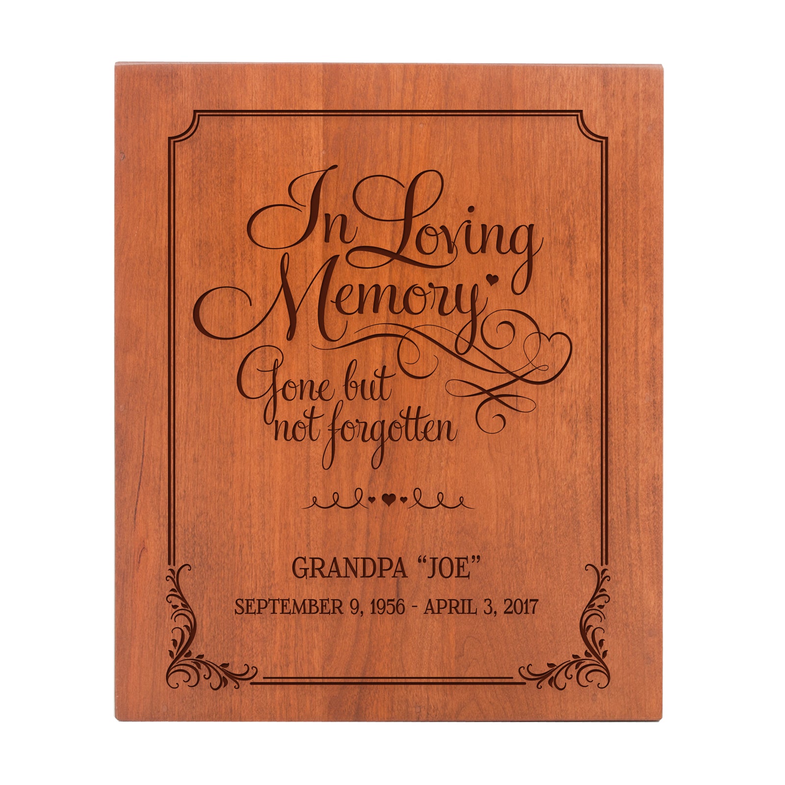 LifeSong Milestones Personalized Memorial Scattering Cremation Urn for Human Ashes Bereavement Remembrance Funeral Sympathy Keepsake Box for Loss of Loved One - Spread Ashes in the Sea Water Ocean - Holds 215 Cubic Inches of Ashes 8.25” x 10.25”