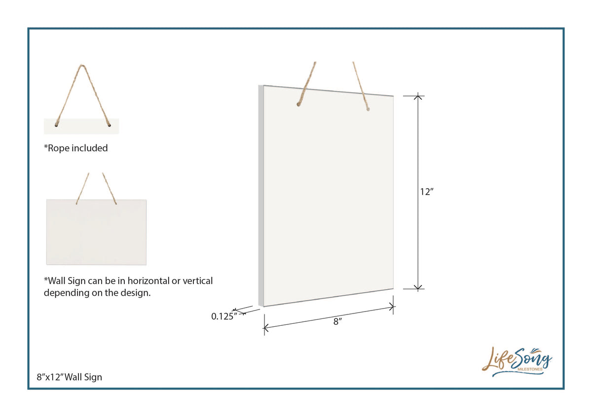 Grandparent Wall Hanging Sign Gift - Memories Are Made