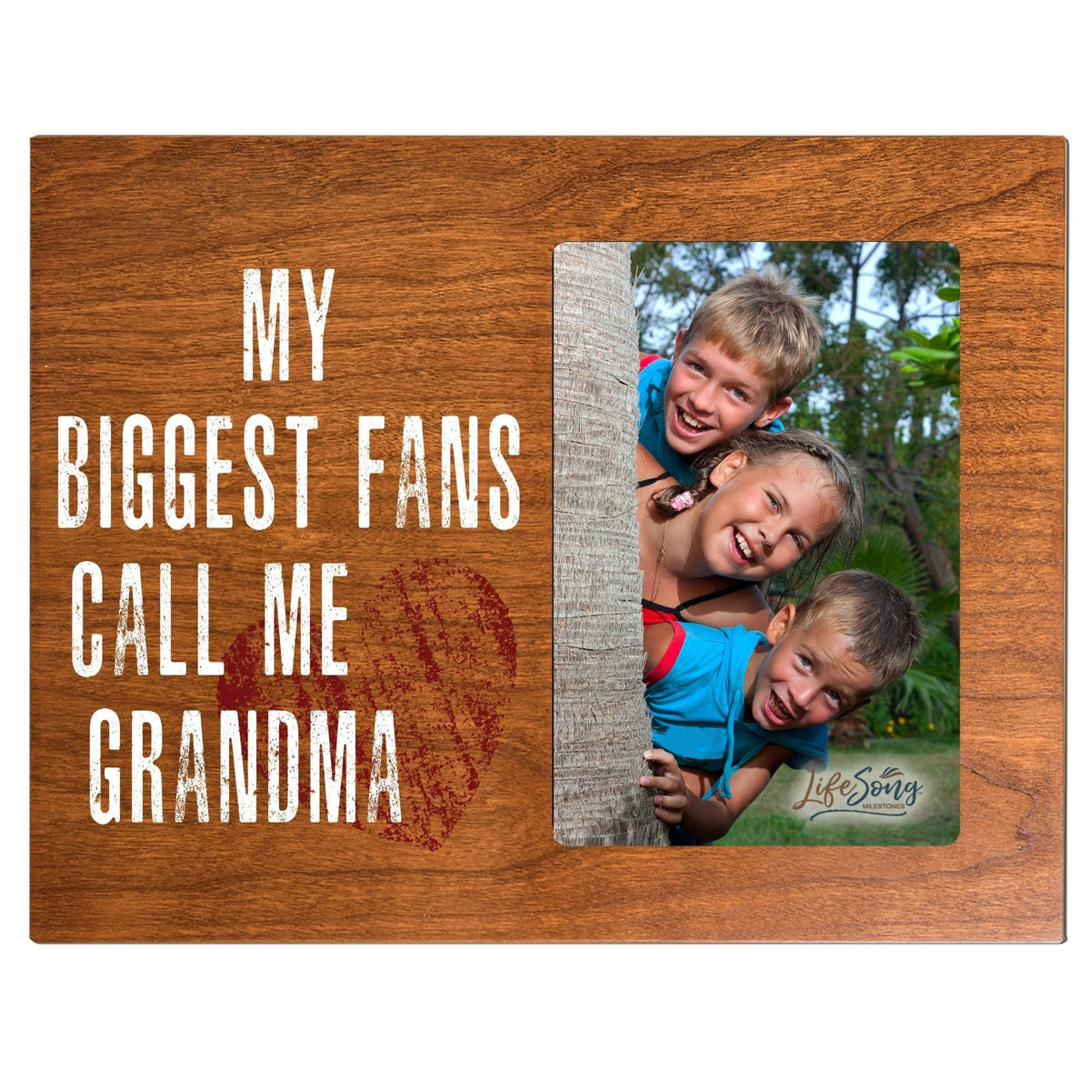8x10 Photo Frames My Biggest Fans Call Me Grandma - LifeSong Milestones