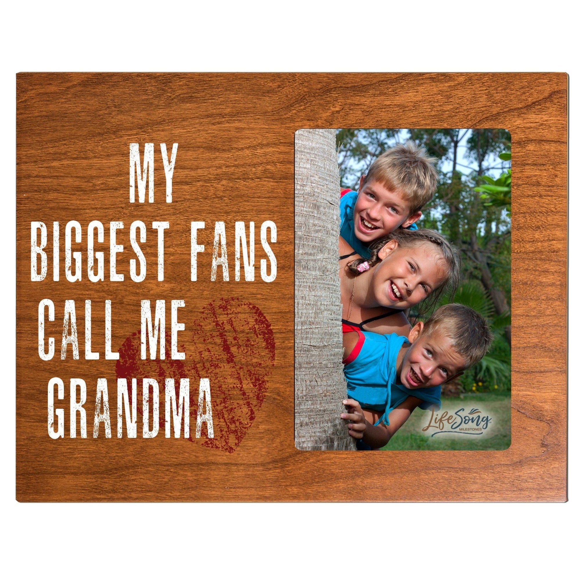 8x10 Photo Frames My Biggest Fans Call Me Grandma - LifeSong Milestones