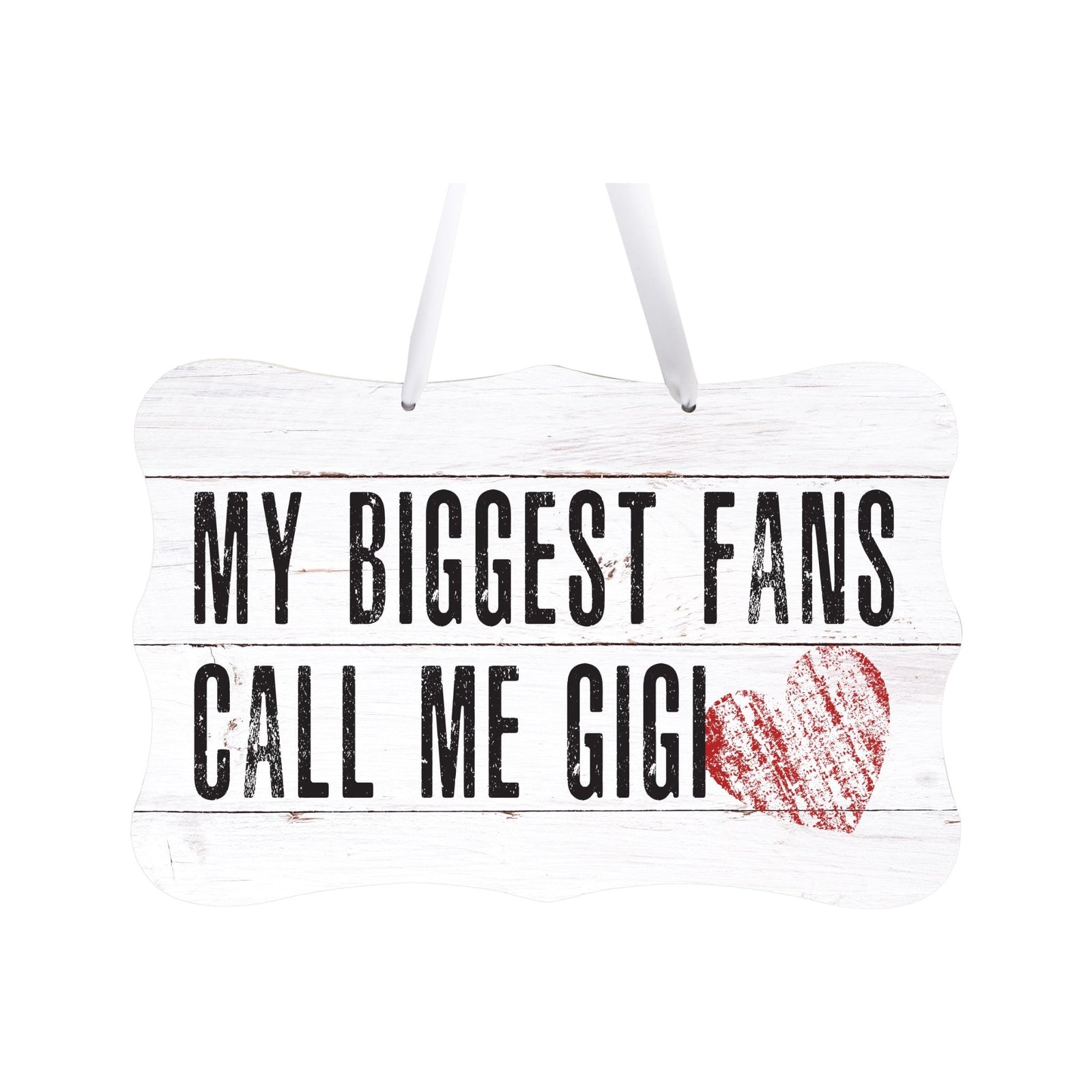 8x12 Rope Signs My Biggest Fans Call Me Gigi - LifeSong Milestones