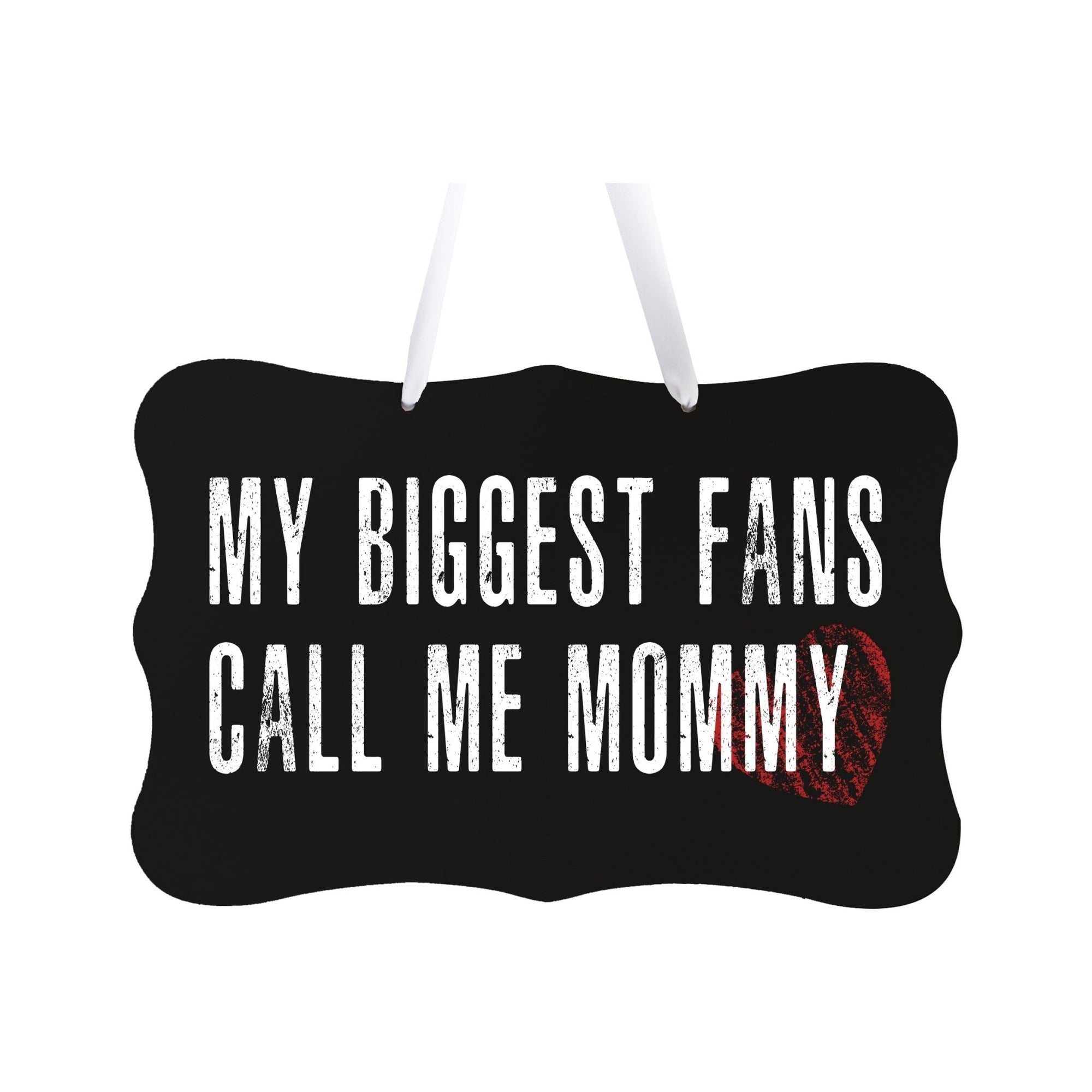 8x12 Rope Signs My Biggest Fans Call Me Mommy - LifeSong Milestones