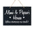 Personalized Grandparent Wall Hanging Sign Gift - Memories Are Made Mimi and Papaw Black