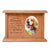 Pet Memorial Picture Cremation Urn Box for Dog or Cat - When Tomorrow Starts Without Me
