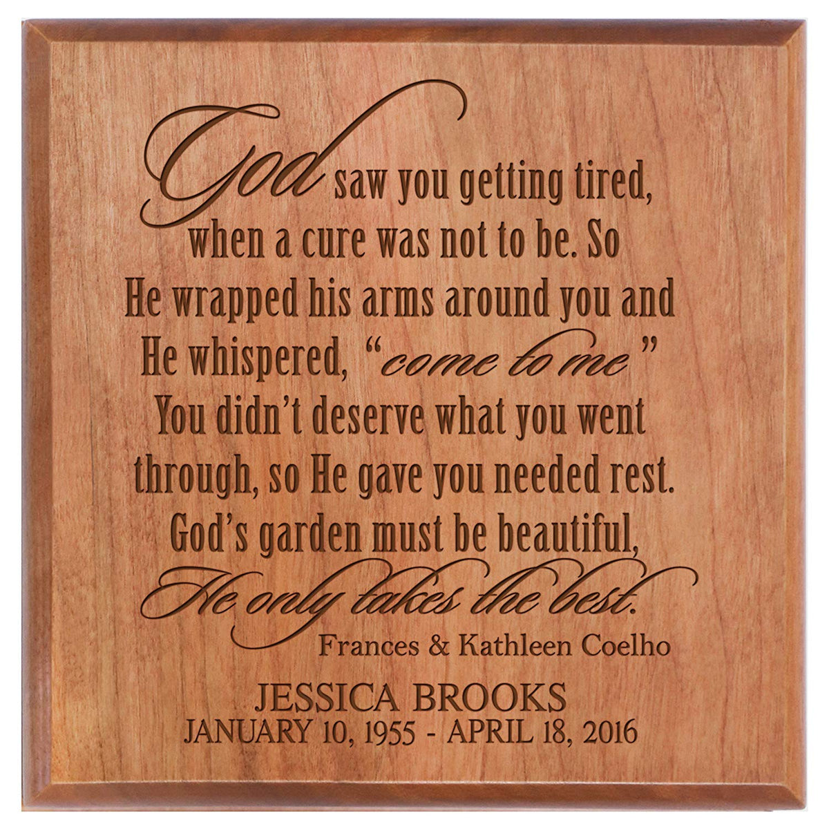 urn a memory human small ashes cremation cherry