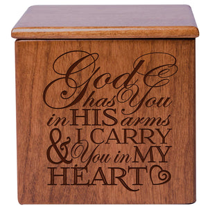 Cremation Urns for Human ashes God Has You in his Arms