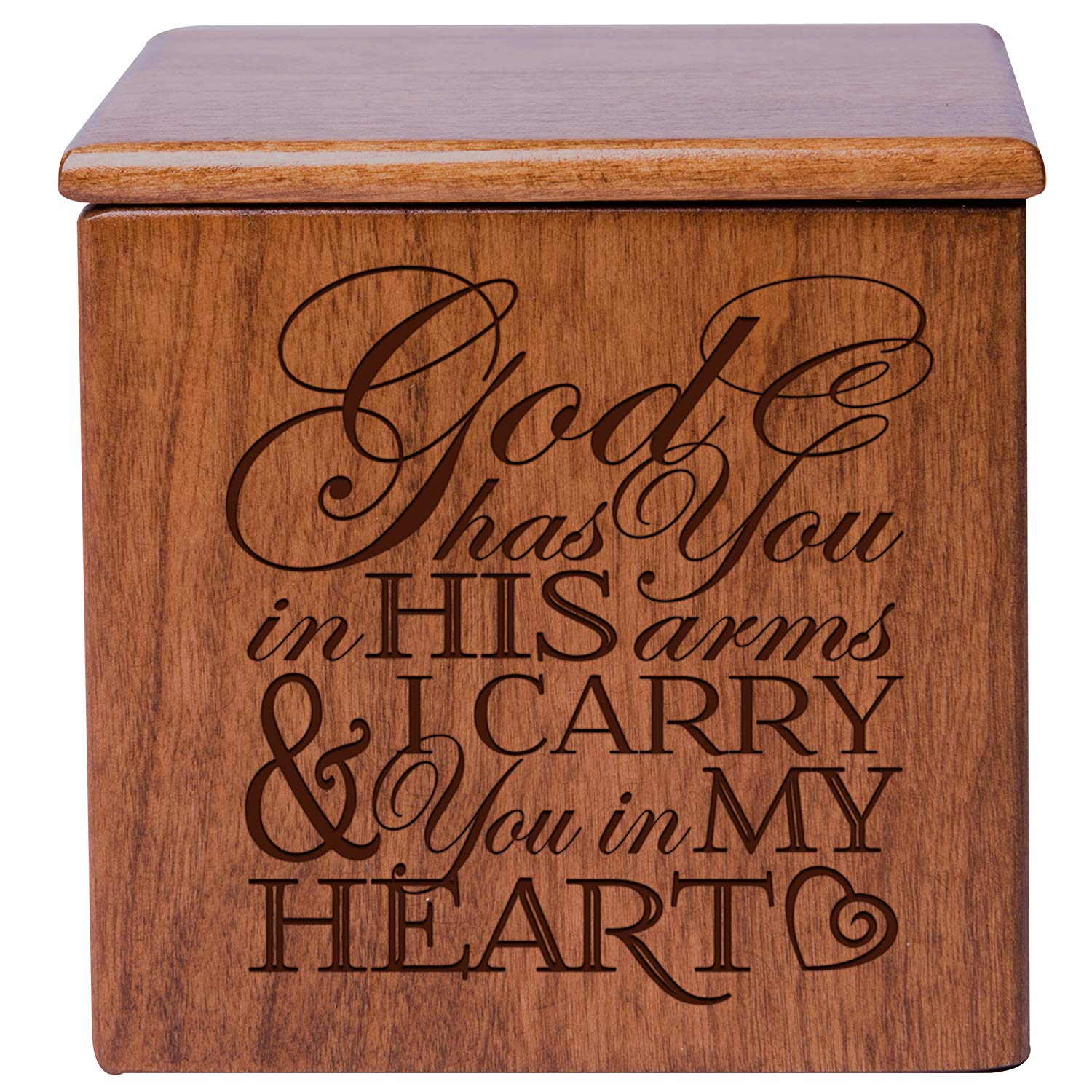 Wooden Cremation Urn for Human Ashes