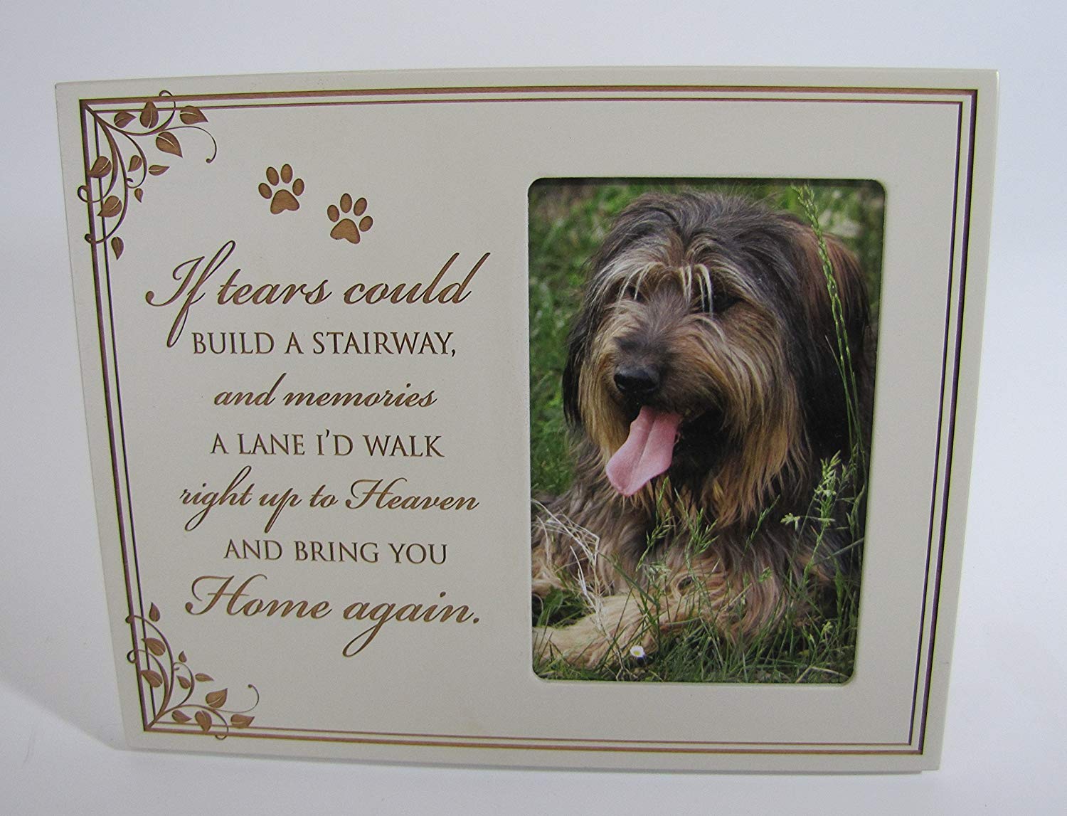 Pet Memorial Sympathy Picture Frame