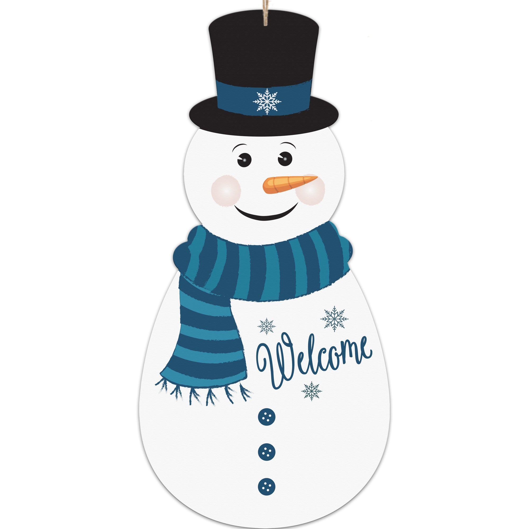 Lifesong Milestones Personalized Christmas Tree Decoration Snowman Ornament - Holiday Decor For Home Gift Ideas 8x16