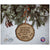 Pet Memorial Wooden Tree Slice Ornament - You Left Your Paw Prints