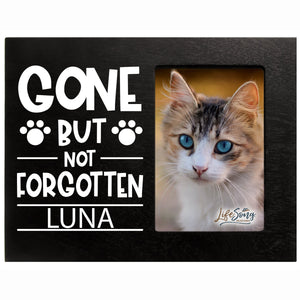 Pet Memorial Picture Frame - Gone But Not Forgotten