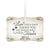 Pet Memorial White Scallop Ornament - If Love Could Have Saved You
