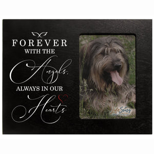 Pet Memorial Picture Frame - Forever With The Angels
