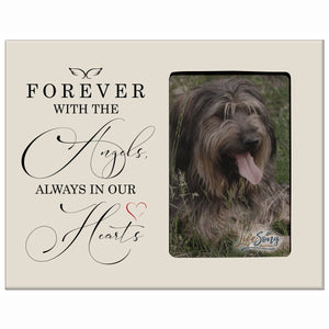 Pet Memorial Picture Frame - Forever With The Angels