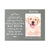 8x10 Grey Pet Memorial Picture Frame with the phrase "A Heart of Gold"