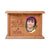 Custom Memorial Urn Box holds 2x3 photo and 65 cu in I Carried You (butterfly)