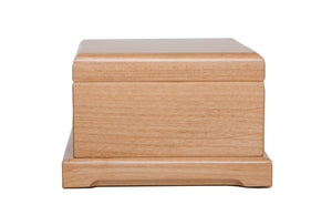 Pet Memorial Keepsake Urn Box for Dog or Cat - Loved and Remembered