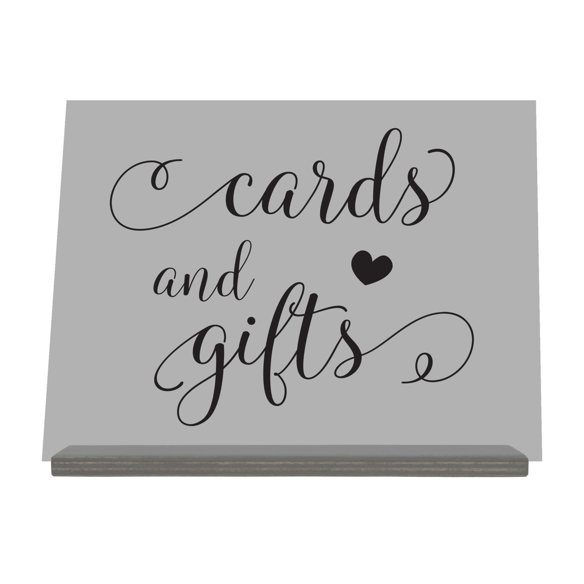 Acrylic Wedding Sign For Ceremony and Reception - Cards and Gifts - LifeSong Milestones