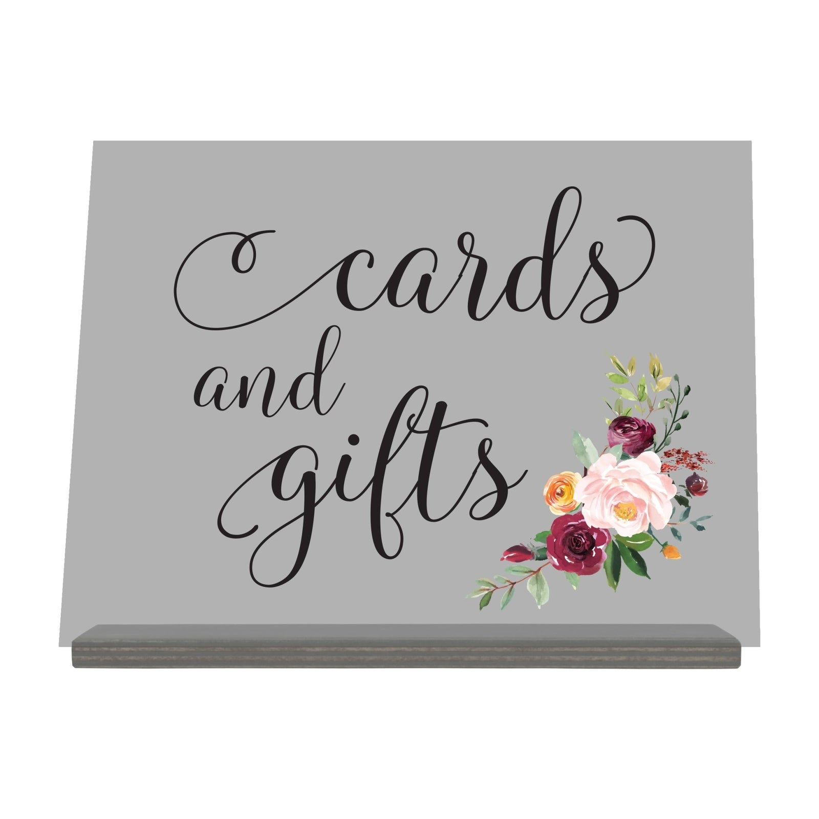 Acrylic Wedding Sign For Ceremony and Reception - Cards and Gifts - LifeSong Milestones