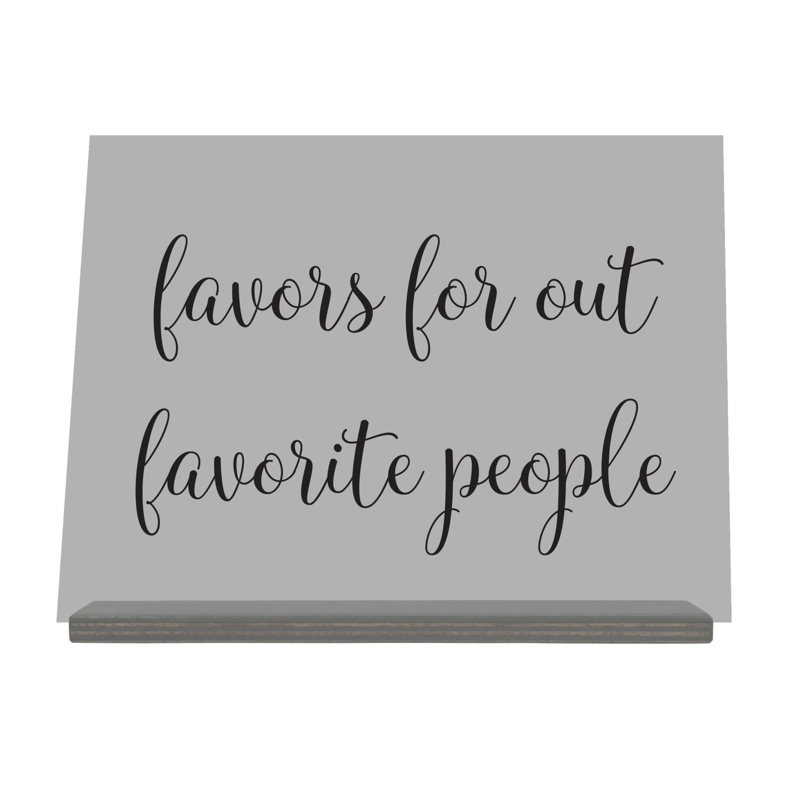 Acrylic Wedding Sign For Ceremony and Reception - Favors For - LifeSong Milestones