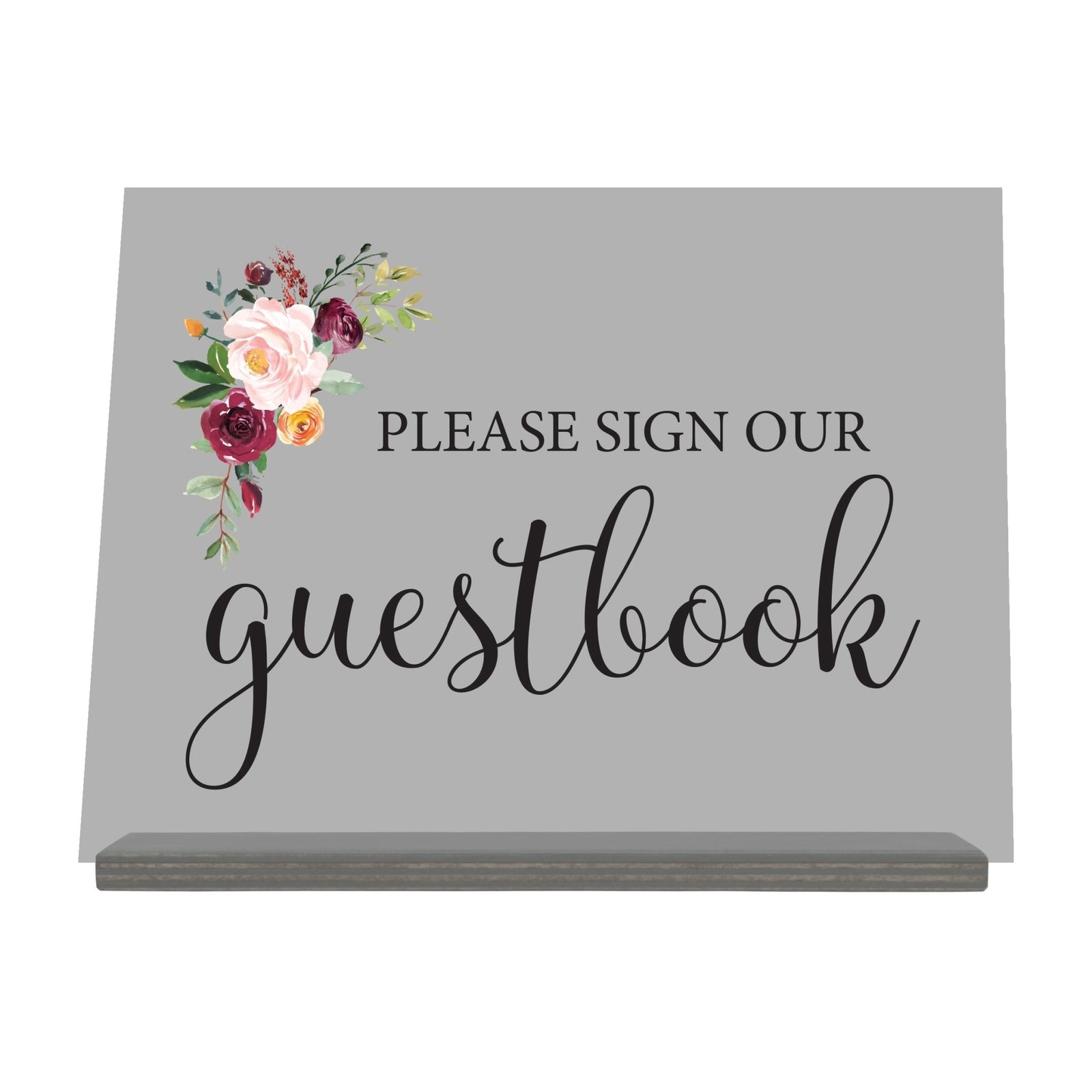 Acrylic Wedding Sign For Ceremony and Reception - Guestbook - LifeSong Milestones