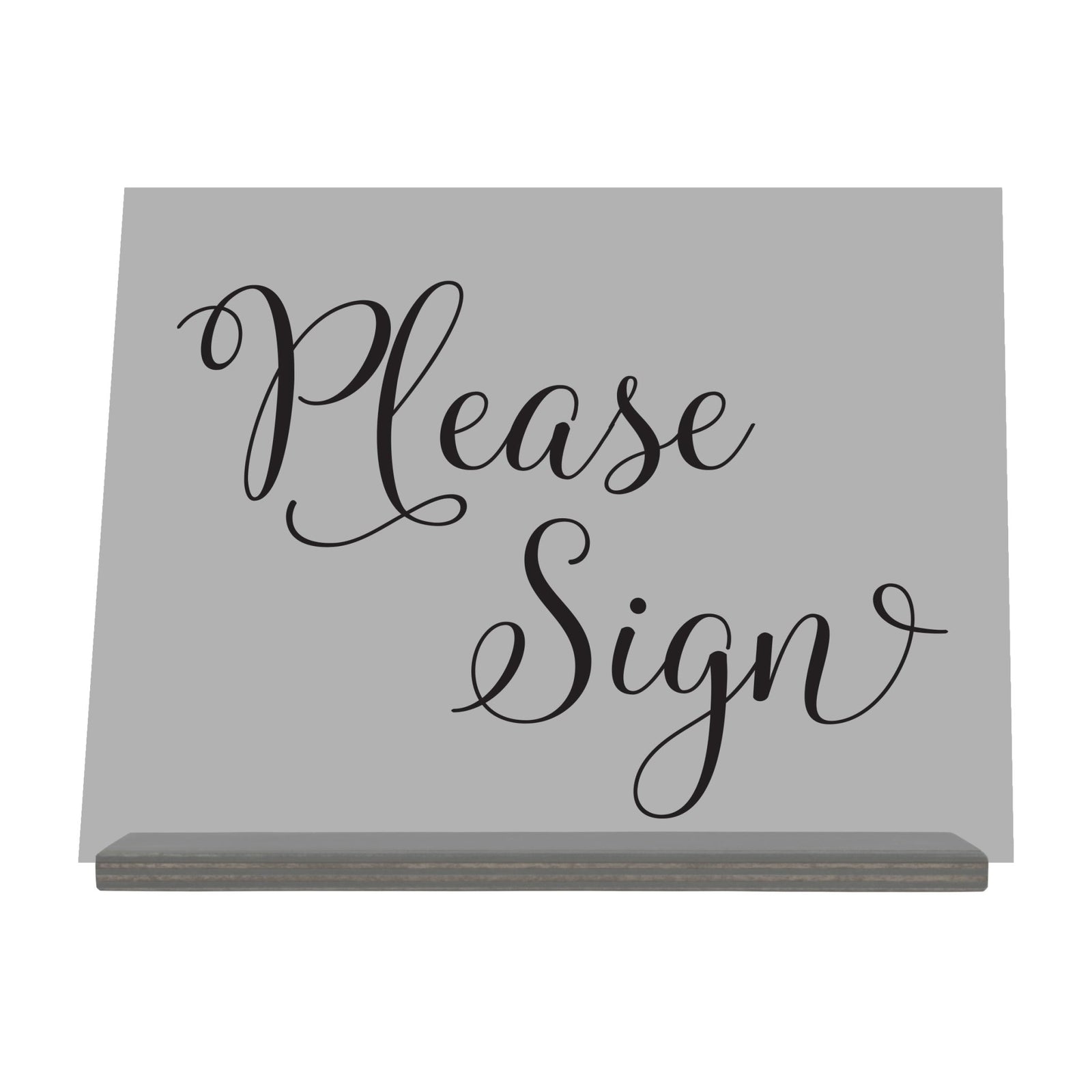 Acrylic Wedding Sign For Ceremony and Reception - Please Sign - LifeSong Milestones