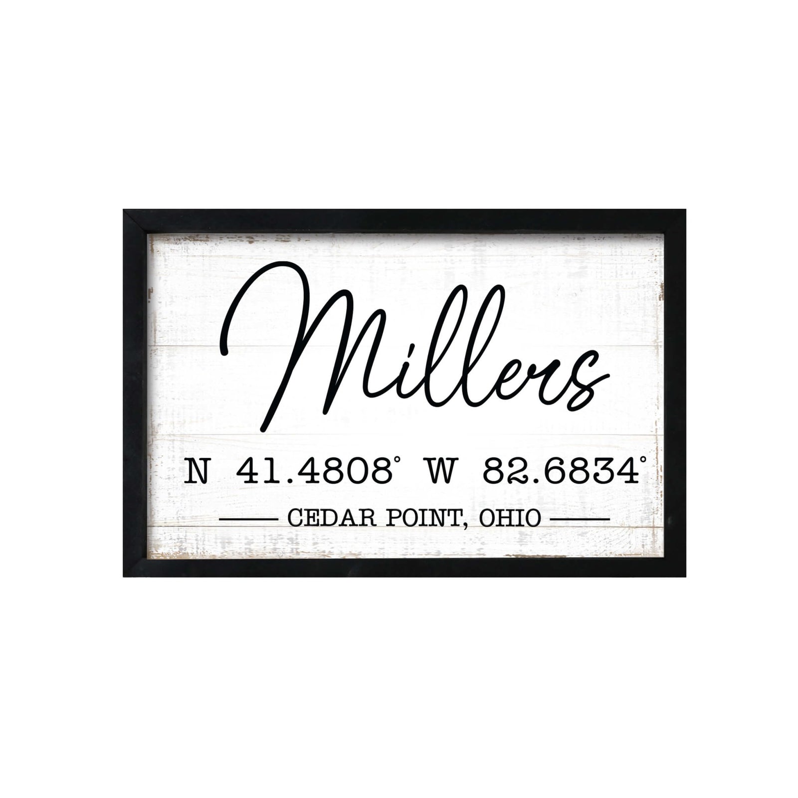Add a Personal Touch to Your Family Home Décor with LifeSong Milestones Custom Framed Shadow Box - Millers - LifeSong Milestones